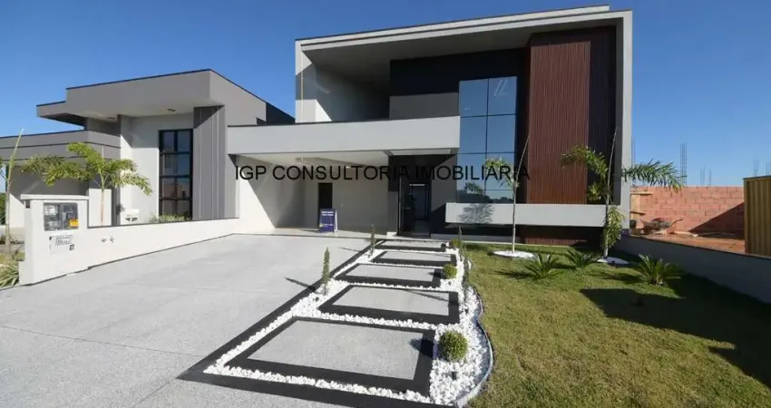 Imóvel de alto padrão: Casa em condomínio com 3 suítes no Jd. Residencial Dona Maria Candida, Indaiatuba-SP.