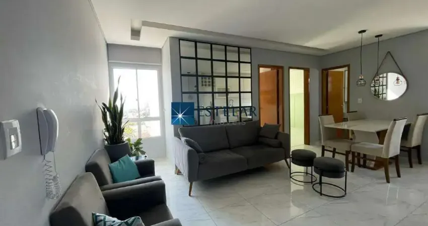 Lindo apartamento para locação 2 dormitórios e 1 vaga coberta - mogi moderno - mogi das cruzes/sp