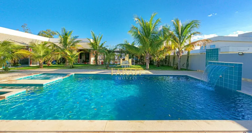 Casa no park way | 2.500m² | 550m² de área construída | 3 suítes | lazer completo em condomínio