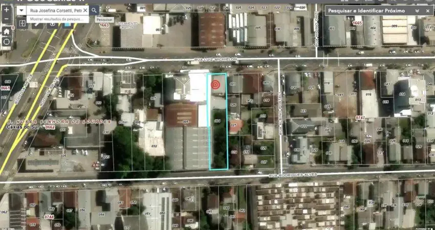 Terreno à venda na Rua Luiz Michielon, 1932, Cruzeiro, Caxias do Sul