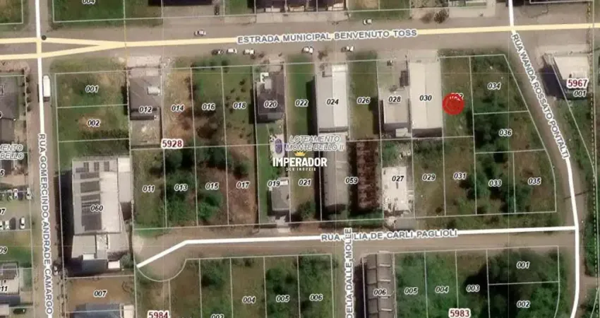 Terreno à venda na Estrada Municipal Benvenuto Toss, 870, São Luiz, Caxias do Sul