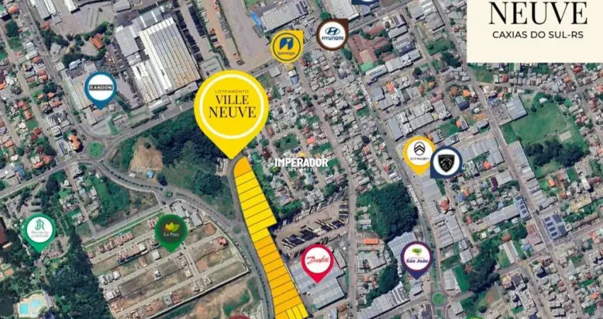 Terreno à venda na Rua Alberico Passinato, 2, Interlagos, Caxias do Sul