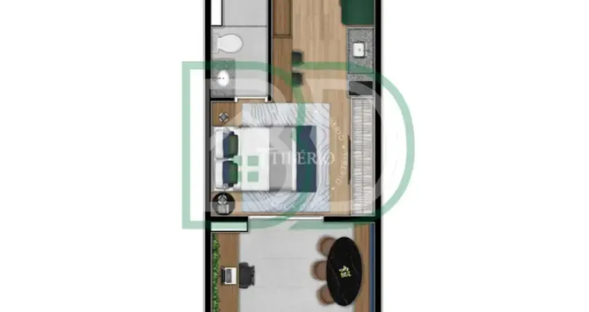 Flat com 1 quarto à venda na Rua Elói Cerqueira, 287, Belém, São Paulo