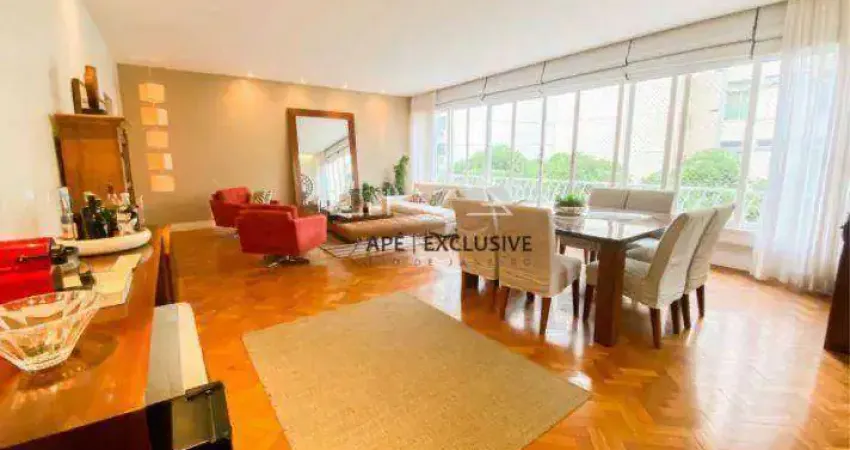 Apartamento com 4 dormitórios à venda, 195 m² por r$ 1.950.000,00 - copacabana - rio de janeiro/rj