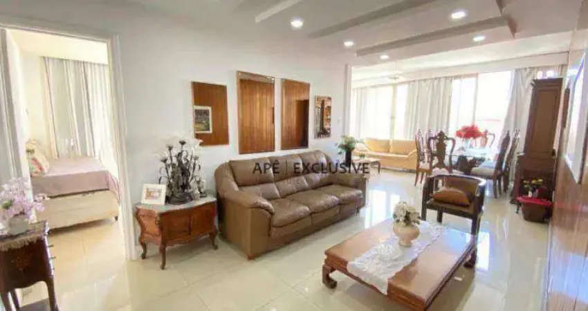 Apartamento com 4 dormitórios à venda, 180 m² por r$ 1.600.000,00 - copacabana - rio de janeiro/rj