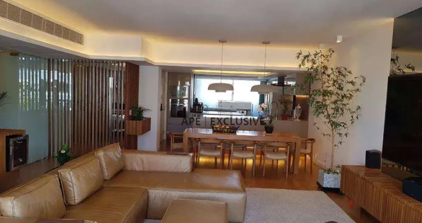 Espetacular apartamento no leblon com 3 suítes, 2 vagas totalmente reformado e mobiliado!