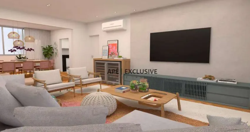 Apartamento com 3 dormitórios à venda, 185 m² por r$ 1.539.000,00 - copacabana - rio de janeiro/rj