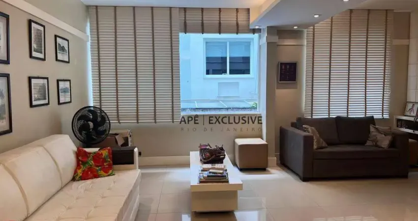 Espetacular 2 dormitórios com 75m² - leblon - rio de janeiro/rj