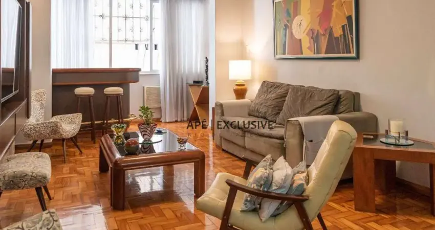 Apartamento garden com 3 dormitórios à venda, 125 m² por r$ 1.198.000,00 - copacabana - rio de janeiro/rj