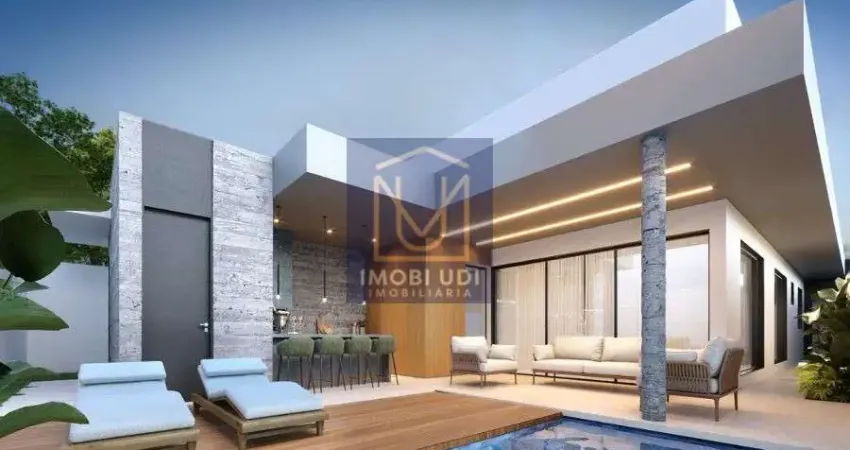 Casa em condomínio fechado com 3 quartos à venda no Jardim Botânico, Uberlândia