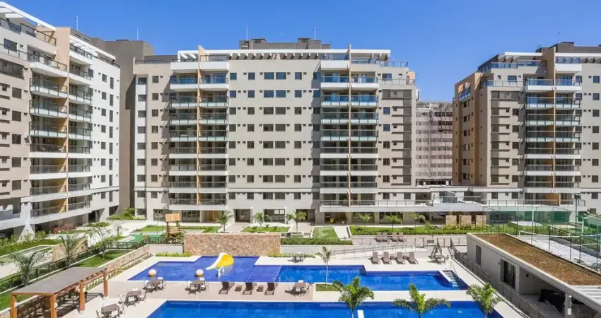 Apartamento 3 suítes no recreio – 88 m², varanda gourmet, mobiliado, 2 vagas e lazer completo! próximo ao metrô, shoppings e com ônibus para a praia.