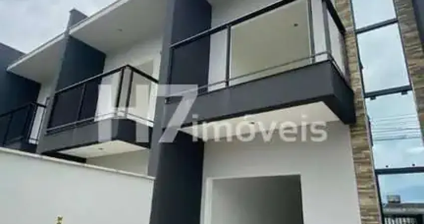 Casa geminada com 1 suíte + 2 quartos, praia da enseada - são francisco do sul