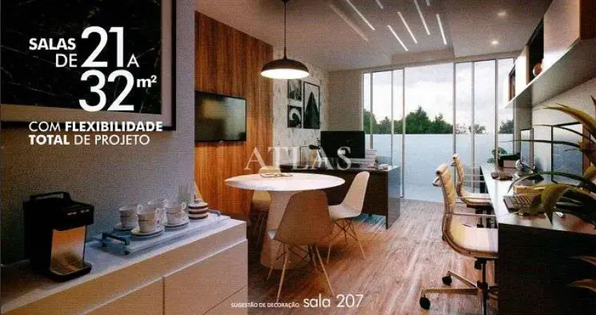 Sala comercial com vaga, 24m2, vila santa cecília -- volta redonda/rj