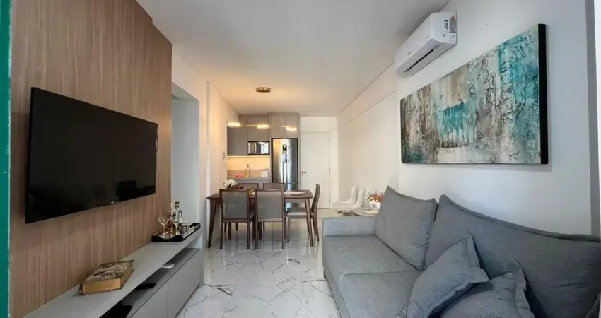 Apartamento 02 quartos - mobiliado - pronto para morar, próximo ao mar em itapema