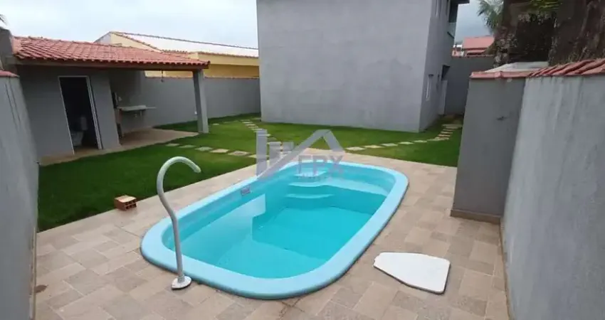 Casa para venda em itanhaém, balneário jequitibá, 2 dormitórios, 1 suíte, 2 banheiros, 3 vagas