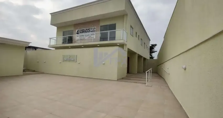 Sobrado para venda em itanhaém, belas artes, 2 dormitórios, 2 suítes, 1 banheiro, 1 vaga