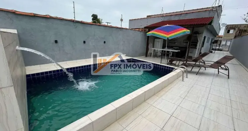 Casa para venda em itanhaém, jardim regina, 2 dormitórios, 1 suíte, 1 banheiro, 4 vagas