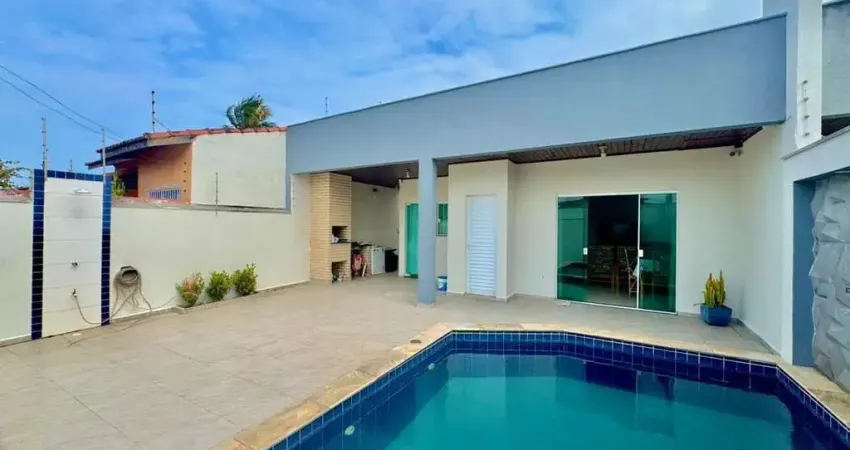 Casa para Venda em Itanhaém, Jardim Regina, 3 dormitórios, 1 suíte, 2 banheiros, 2 vagas