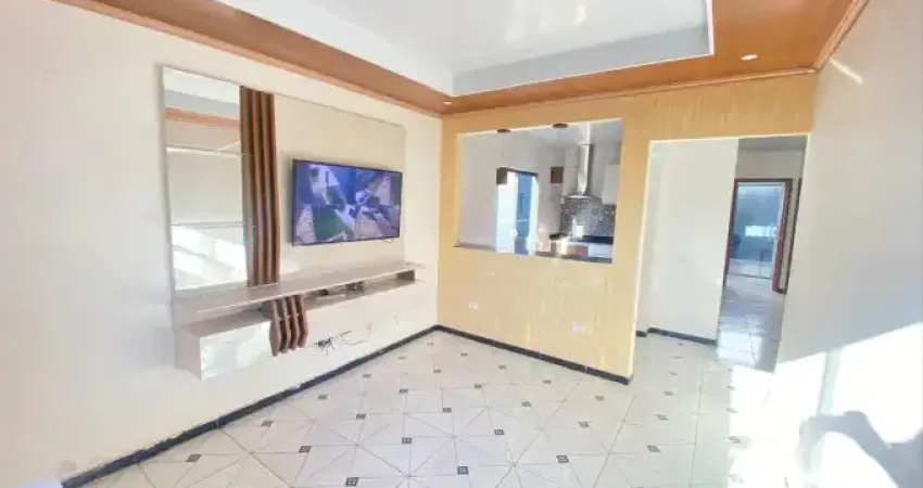 Casa em capim macio sf44 com 2 quartos, garagem e bem localizado