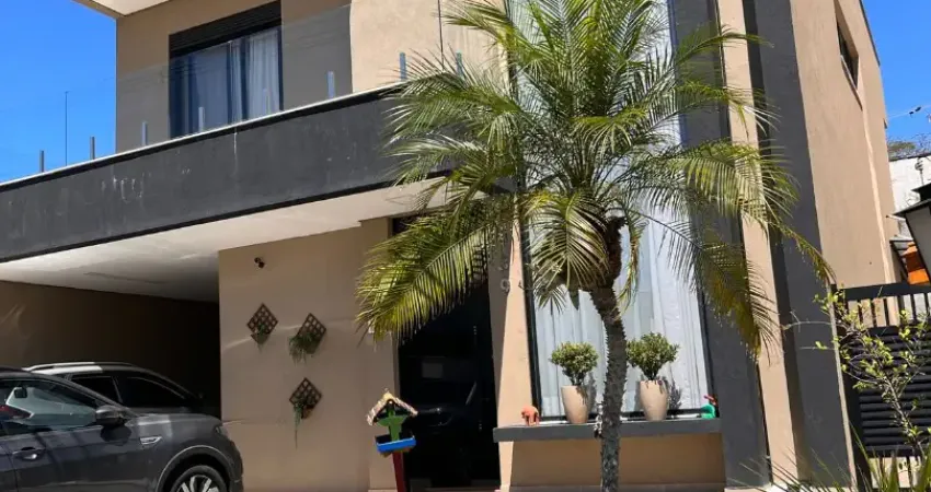 Sobrado de alto padrão para locação no condomínio crystal park - jacareí