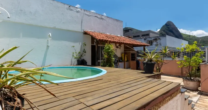 Ampla cobertura duplex com terraço, piscina e 3 quartos no grajaú