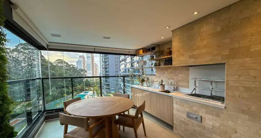 Apartamento reformado e mobiliado com 3 dormitórios à venda, 153 m² por r$ 2.300.000 - vila yara - osasco/sp