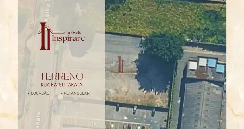 Terreno comercial para alugar na Rua Katsu Takata, 100, Vila Homero Thon, Santo André