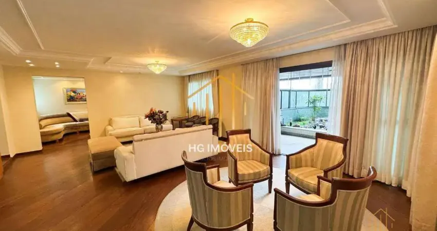 Apartamento com 4 dormitórios, 375 m² - venda por r$ 3.350.000,00 ou aluguel por r$ 19.030,00/mês - jardim anália franco - são paulo/sp