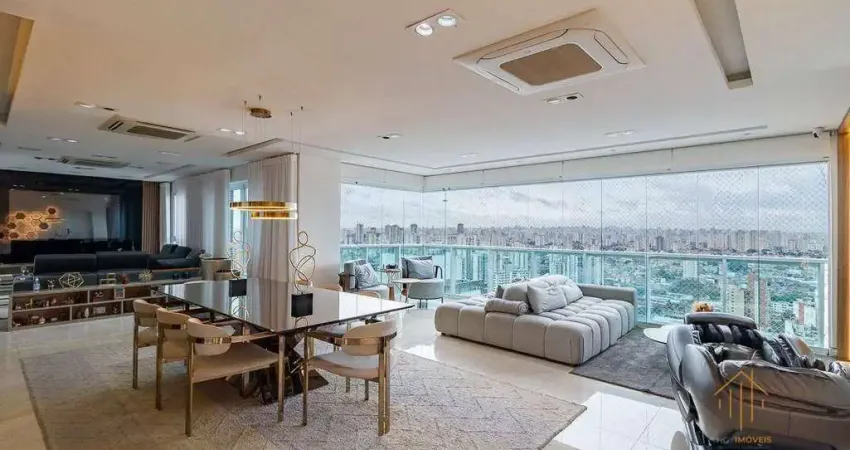 Cobertura com 4 dormitórios à venda, 406 m² por r$ 10.600.000,00 - vila regente feijó - são paulo/sp