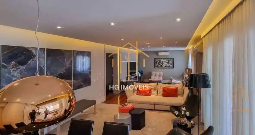 Apartamento para alugar, 221 m² por r$ 23.000,00/mês - mooca - são paulo/sp