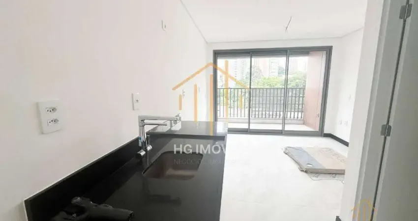 Studio com 1 dormitório para alugar, 25 m² por r$ 3.740,00/mês - vila regente feijó - são paulo/sp