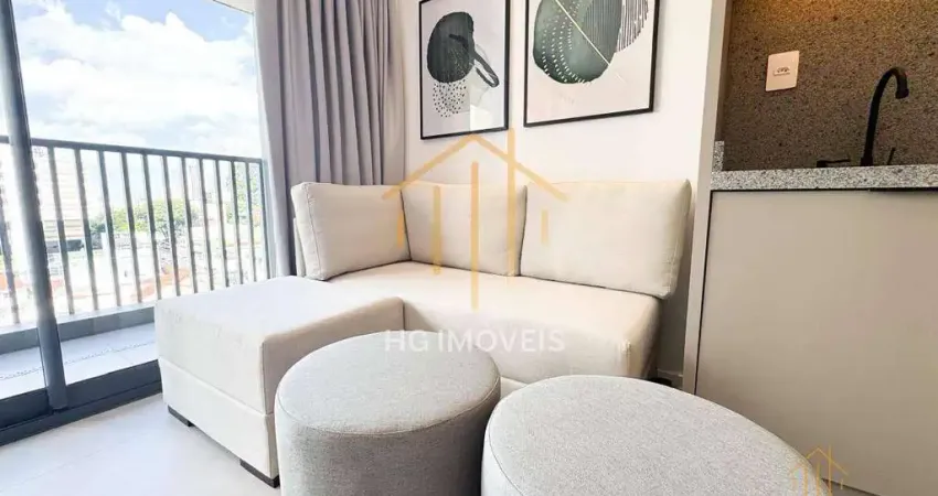 Studio com 1 dormitório para alugar, 33 m² por r$ 5.500,00/mês - vila gomes cardim - são paulo/sp