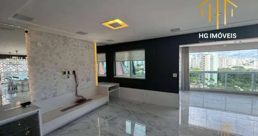 Apartamento com 3 dormitórios para alugar, 180 m² por r$ 21.190,00/mês - vila regente feijó - são paulo/sp