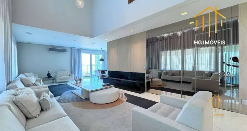 Cobertura com 4 dormitórios, 466 m² - venda por r$ 13.900.000 ou aluguel por r$ 103.095/mês - vila regente feijó - são paulo/sp