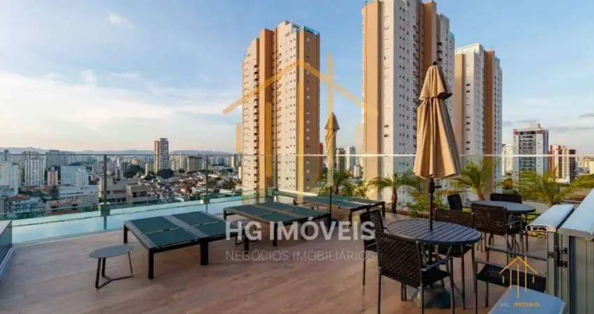 Studio com 1 dormitório, 33 m² - venda por r$ 650.000,00 ou aluguel por r$ 5.500,00/mês - vila gomes cardim - são paulo/sp