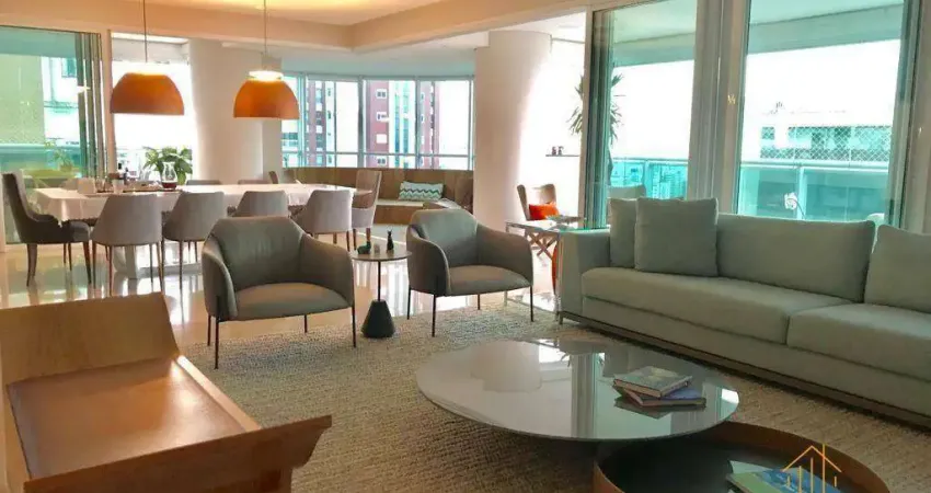 Apartamento com 5 dormitórios à venda, 335 m² por r$ 4.800.000,00 - tatuapé - são paulo/sp