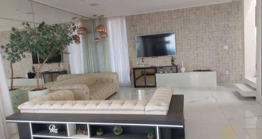 Sobrado com 4 dormitórios à venda, 300 m² por r$ 3.000.000 - chacaras guarabana - mogi das cruzes/sp