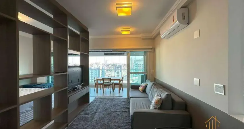 Apartamento com 1 dormitório para alugar, 55 m² por r$ 5.989,00/mês - anália franco - são paulo/sp