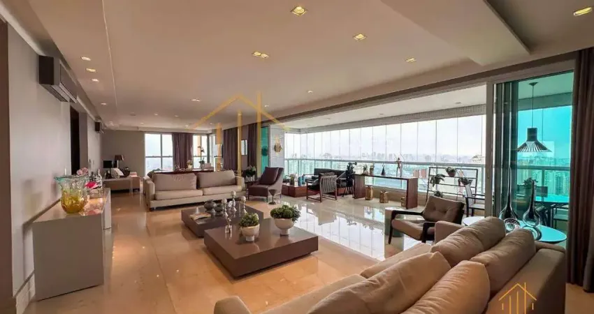 Apartamento com 5 dormitórios à venda, 425 m² por r$ 9.000.000 - vila gomes cardim - são paulo/sp