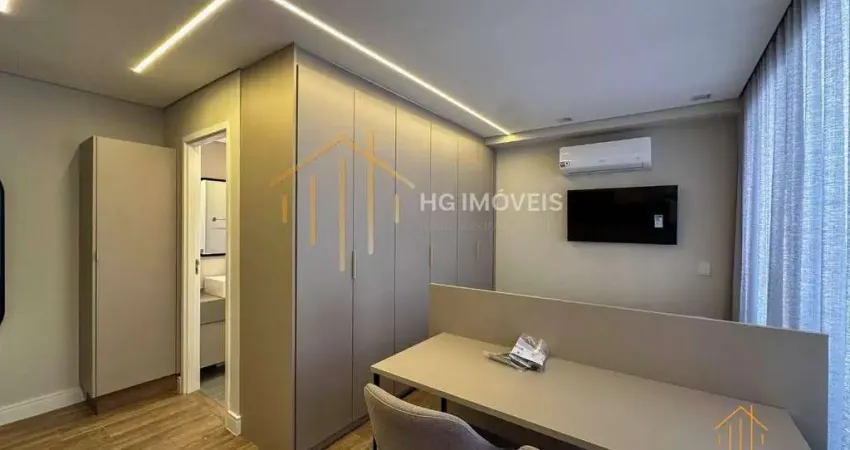 Studio com 1 dormitório para alugar, 33 m² por r$ 4.500,00/mês - vila gomes cardim - são paulo/sp