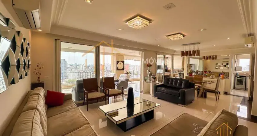 Apartamento com 3 dormitórios à venda, 250 m² por r$ 3.900.000,00 - parque da mooca - são paulo/sp