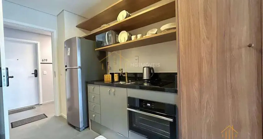 Apartamento com 1 dormitório para alugar, 25 m² por r$ 3.200,00/mês - vila regente feijó - são paulo/sp