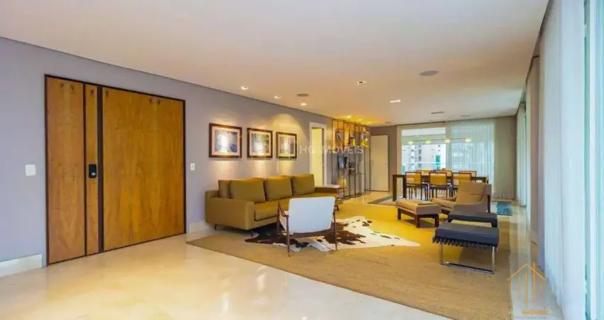 Apartamento com 4 dormitórios à venda, 392 m² por r$ 6.300.000 - jardim anália franco - são paulo/sp