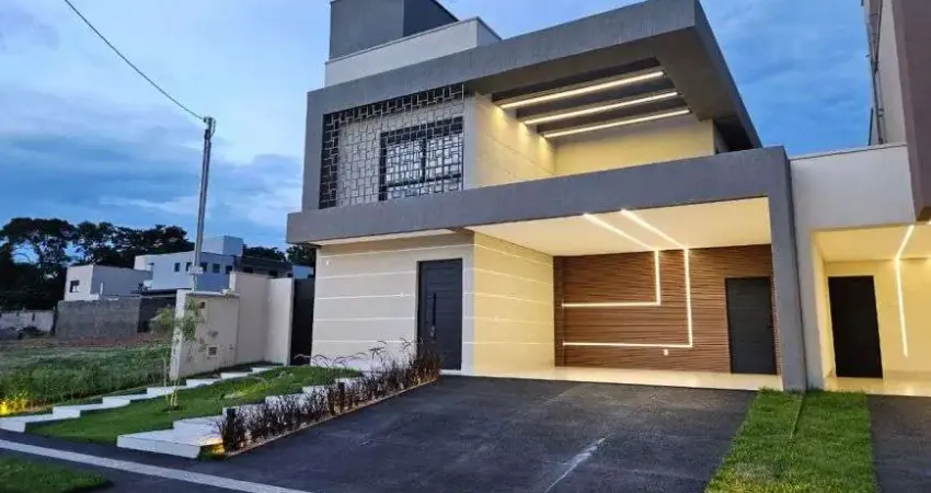 Casa em condomínio fechado com 4 quartos à venda na Via Mediterrânea, 2, Jardins Barcelona, Senador Canedo