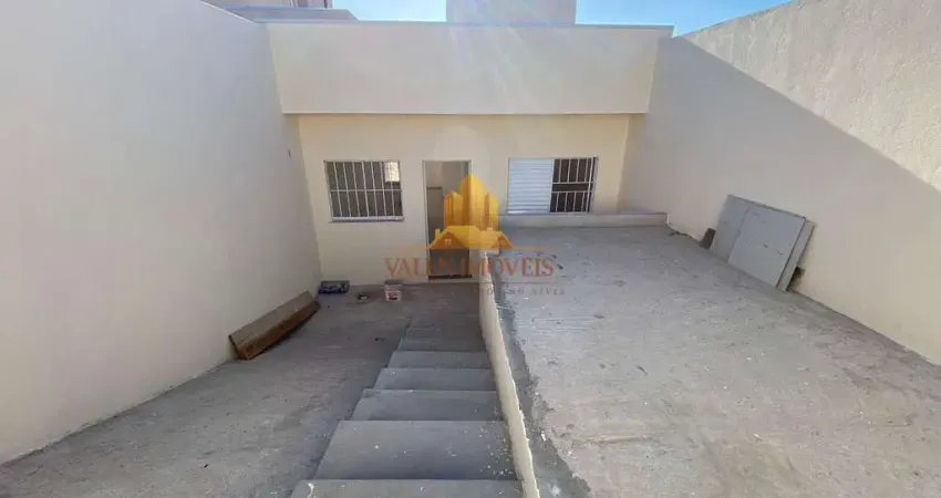 Casa nova 2 quartos com quintal no jardim pitoresco/jacareí