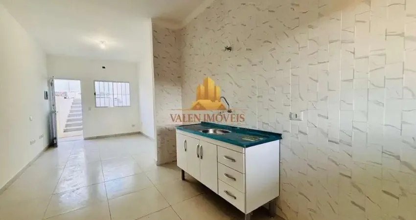 Casa nova 2 quartos com quintal no jardim pitoresco/jacareí