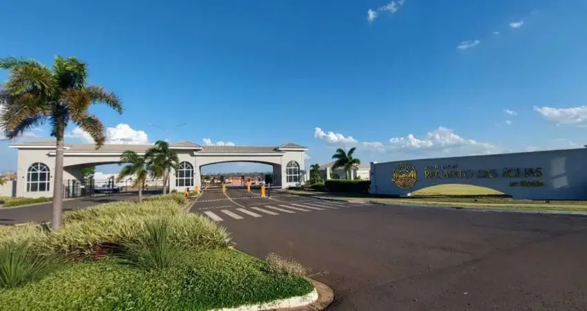 Terreno à venda no condomínio recanto das águas, nova odessa