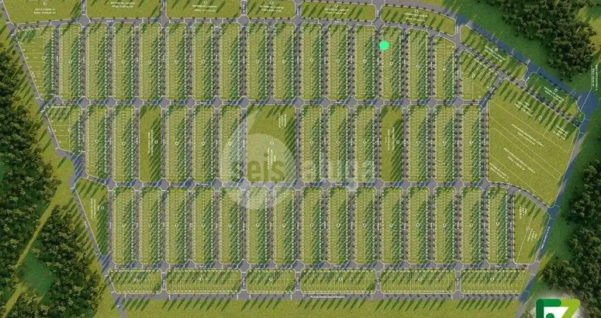 Terreno à venda no loteamento industrial zanaga, americana, 220m²