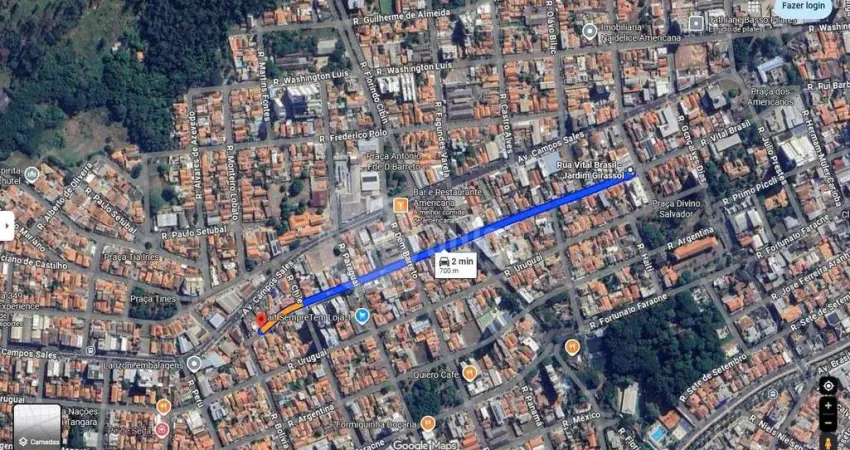 Área comercial com 700m² de terreno á venda, por r$ 1.600.000,00 - frezzarin - americana/sp