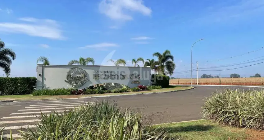 Terreno em condomínio à venda, 300 m² por r$ 340.000,00 - jardim recanto das águas - nova odessa/sp